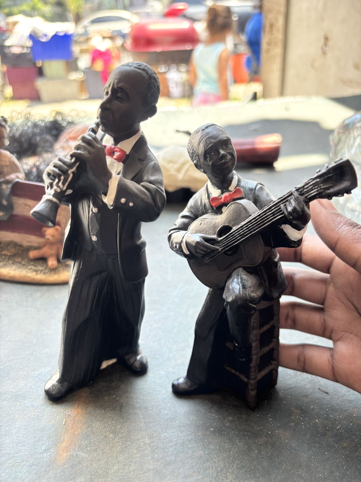 Vintage Black Jazz Figures
