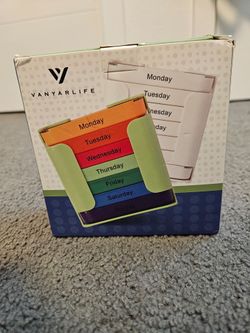 Weekly (4xday) Pill Organizer
