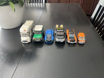 6 LEGO City Vehicles Bulk Value Toys