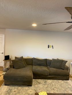 Grey Sectional with Chaise!! 120