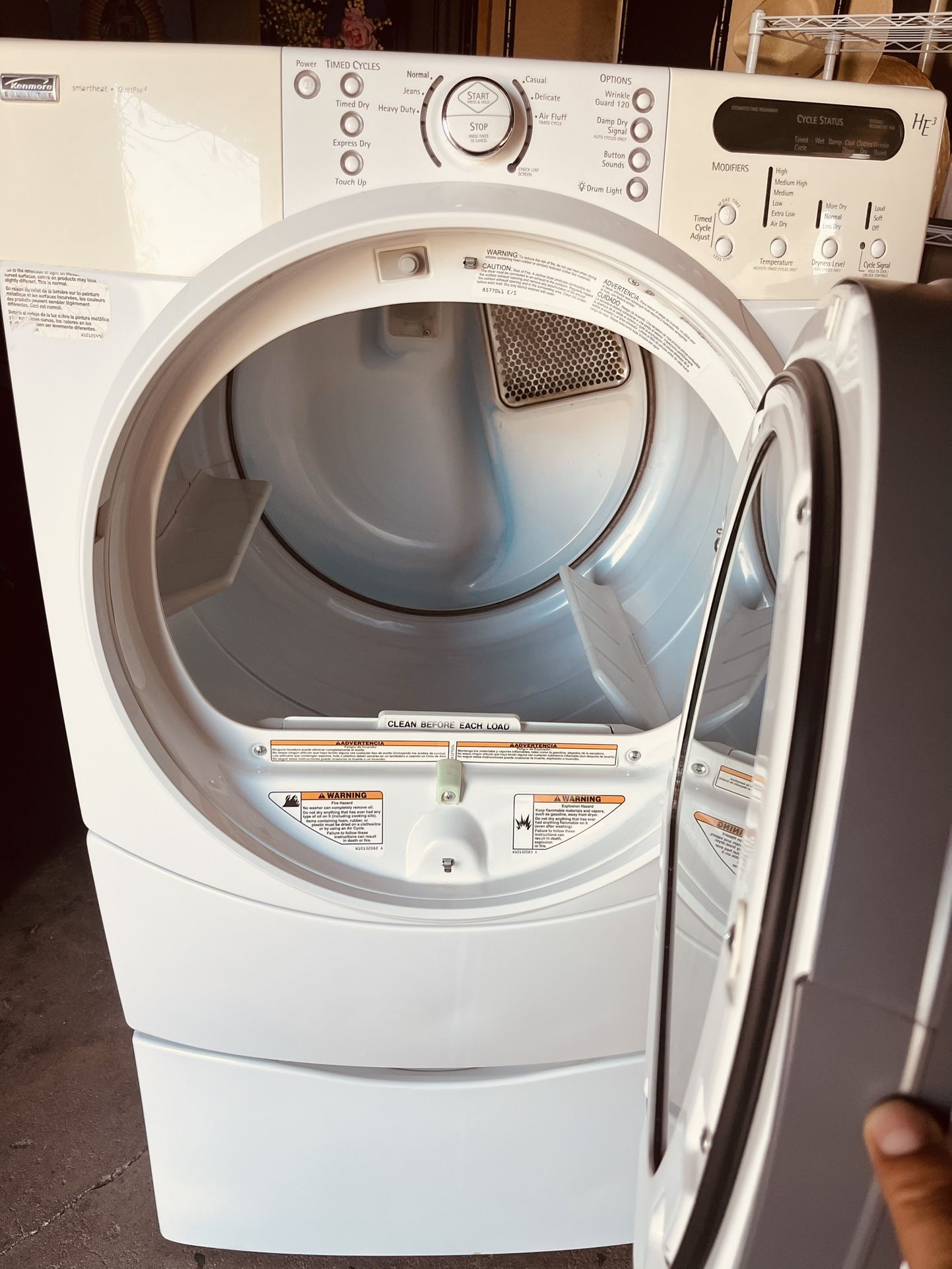 Kenmore Smart heart Dryer Eletric Free Delivery