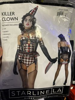 Woman’s Clown Costume