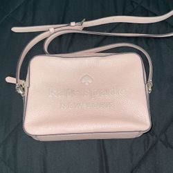 Barely Used Pastel Pink Kate Spade Crossbody Bag