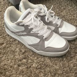 White Reebok Size 10
