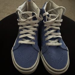 Vans Toddler 10.5c Light Blue And Gray