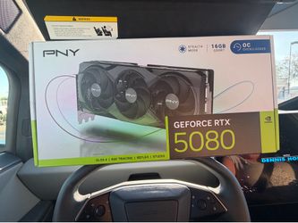 PNY NVIDIA GEFORCE RTX 5080 OC 16GB GDDR7 PCIe 5.0 GRAPHICS CARD NEW IN BOX