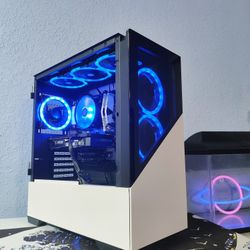 Powerful AM4 RTX 3060 12GB White Gaming PC