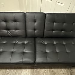 Futon With USB and Cupholders