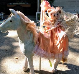 Carousel Horse & Bear Decor