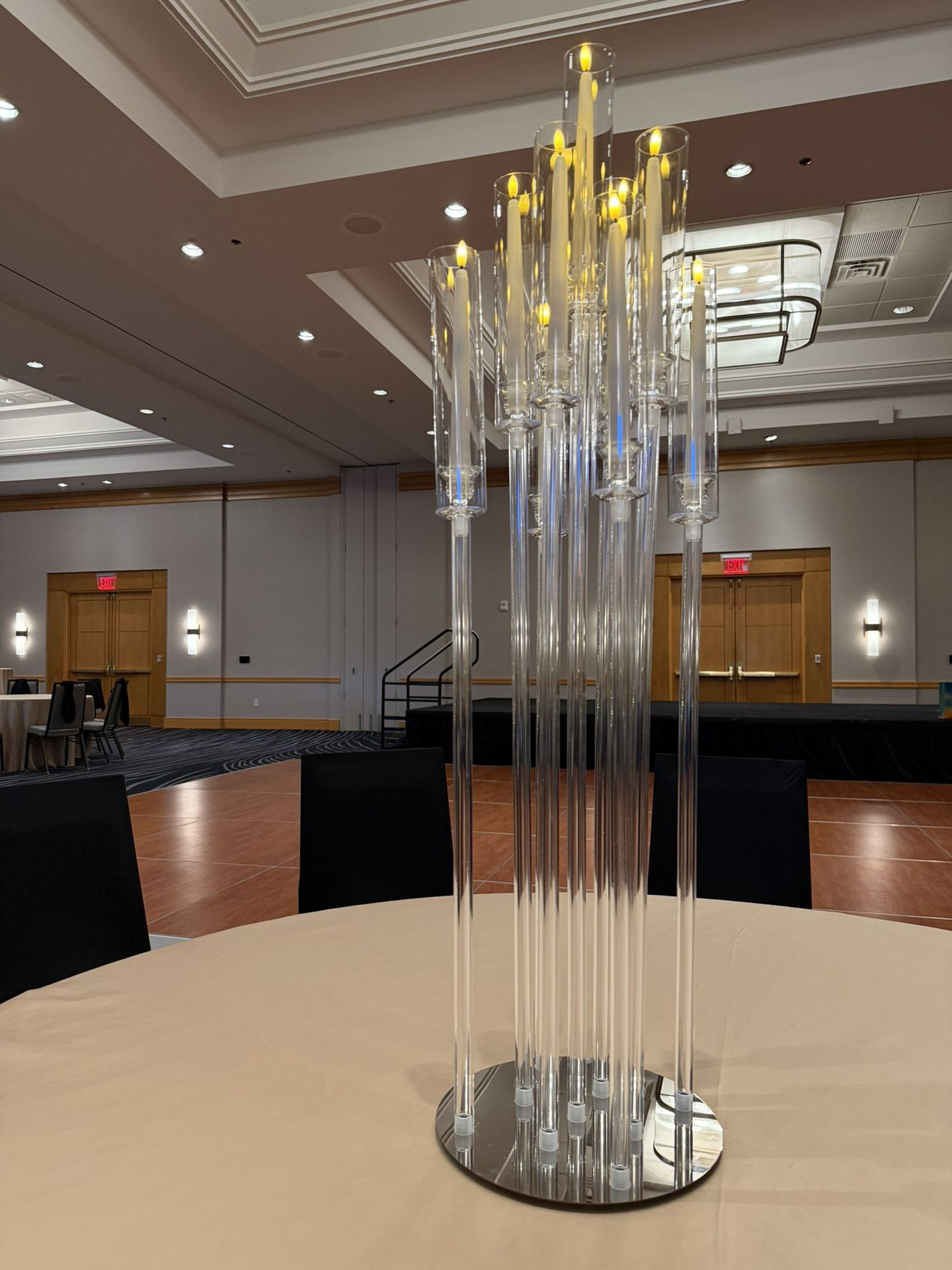 9 Arm Candelabra Centerpieces