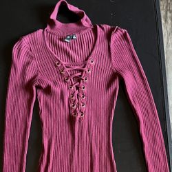 Burgundy/Maroon Dress