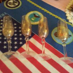 Champagne glasses