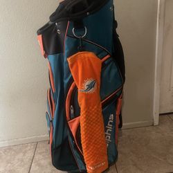 Miami Dolphins Golf Bag 