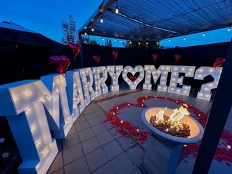 Marquee Letters and Numbers