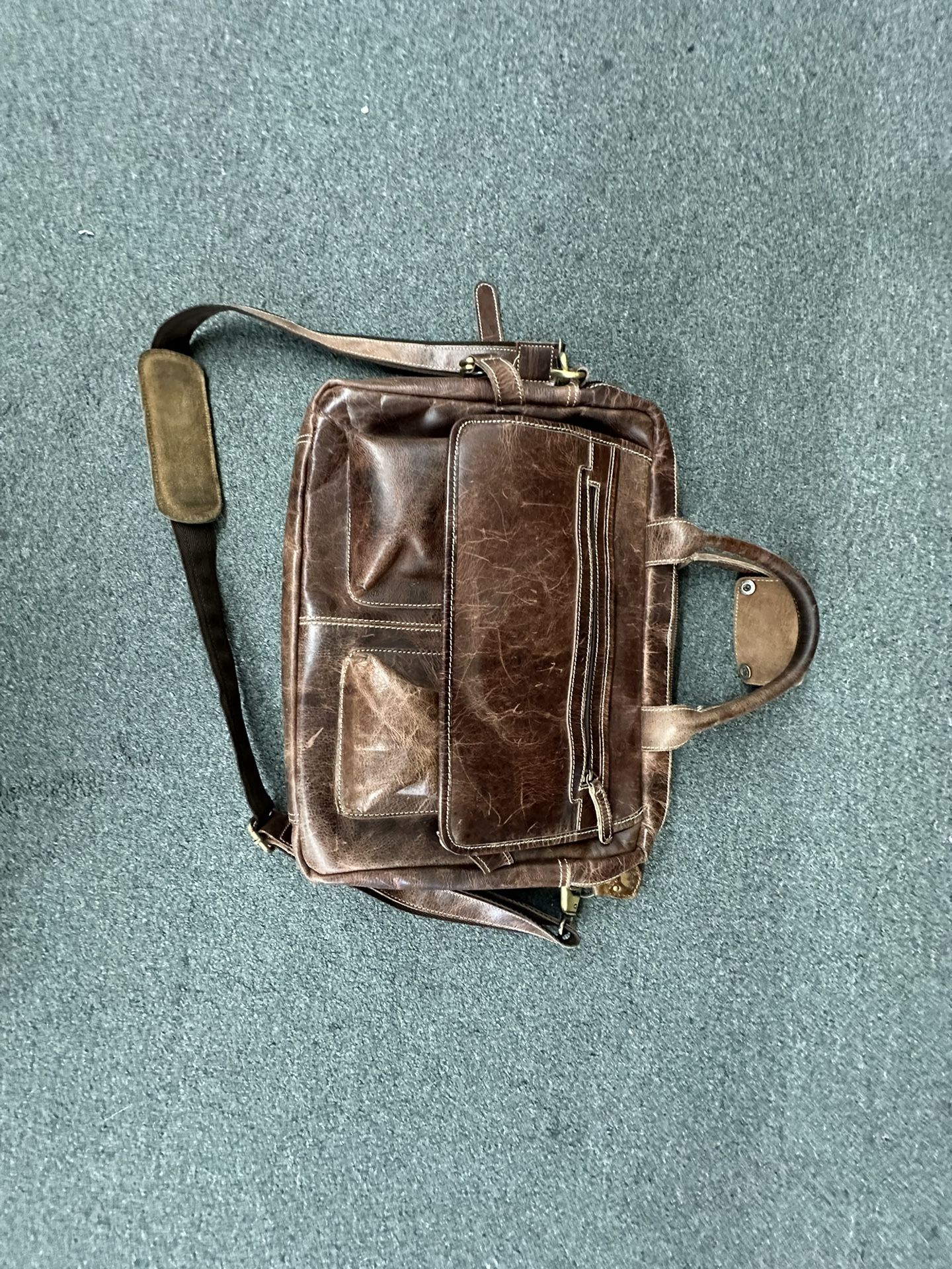 Buffalo Leather Pilot Bag