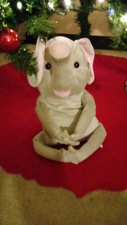 Stuffed elephant
