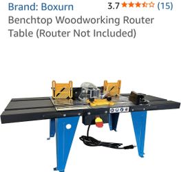 Router table and stand