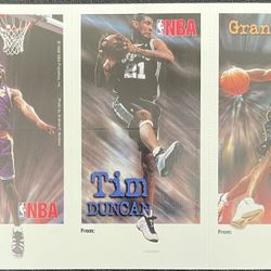 Happy Valentines Stickers Decals And Perforated Picture Cards With Kobe Bryant,Shaquille O’neal 