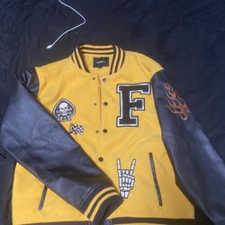 Yellow Letter Jacket 