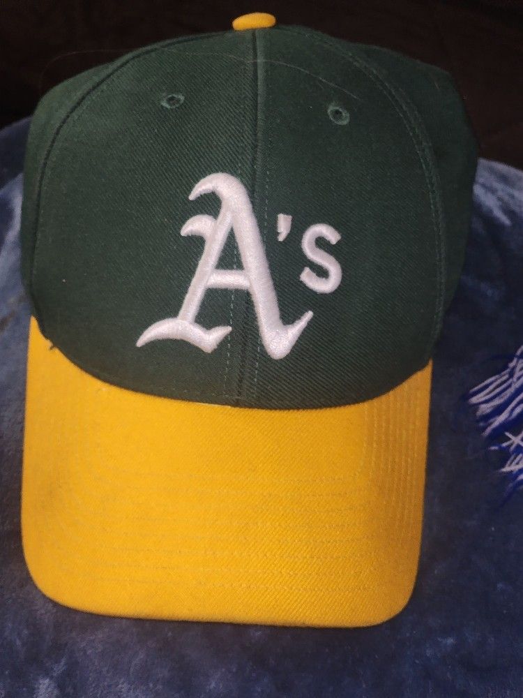 '47 Adult 2024 Kelly Oakland Athletics Cooperstown Hat, Green/White/Yellow