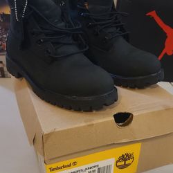 Timberland boots kids black Size 4