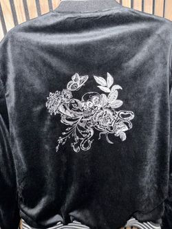 Embroidered Bomber Jacket size XL