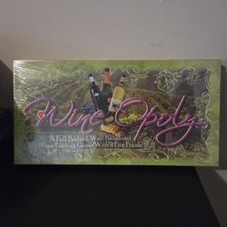 New Sealed- WINEOPOLY Board Game
