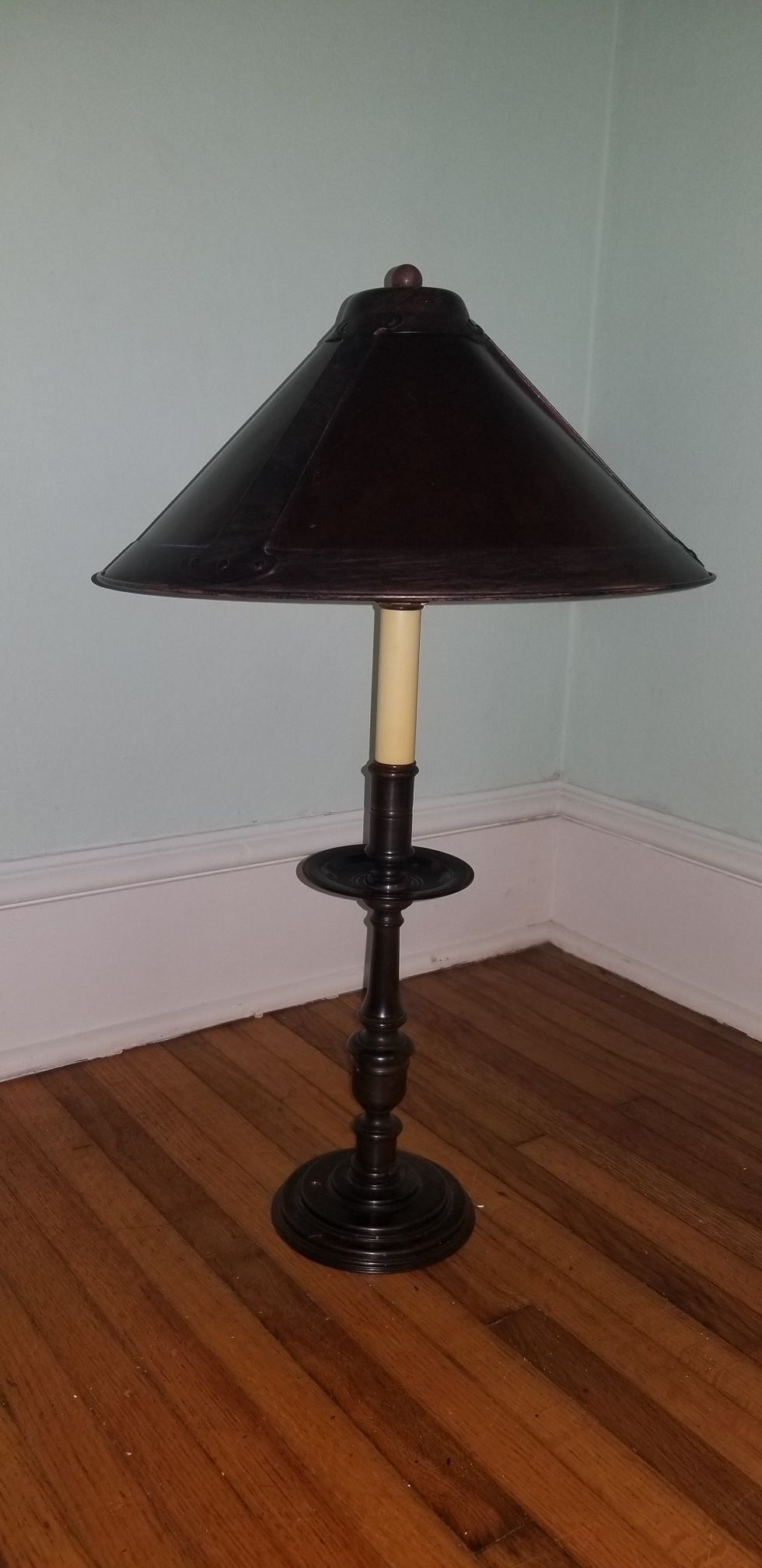 Brown lamp