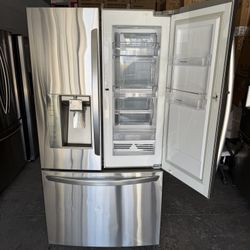 36” LG FRIDGE REFRIGERATOR NEVERA HELADERA FRIO REFRIGERADOR GOOD CONDITION DELIVERY 🚚 FREE WARRANTY 100 DAYS