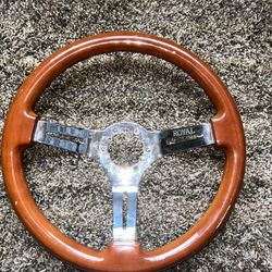 royal wood steering wheel 350mm