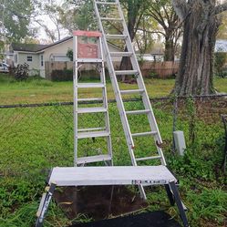 aluminum latters and work bench