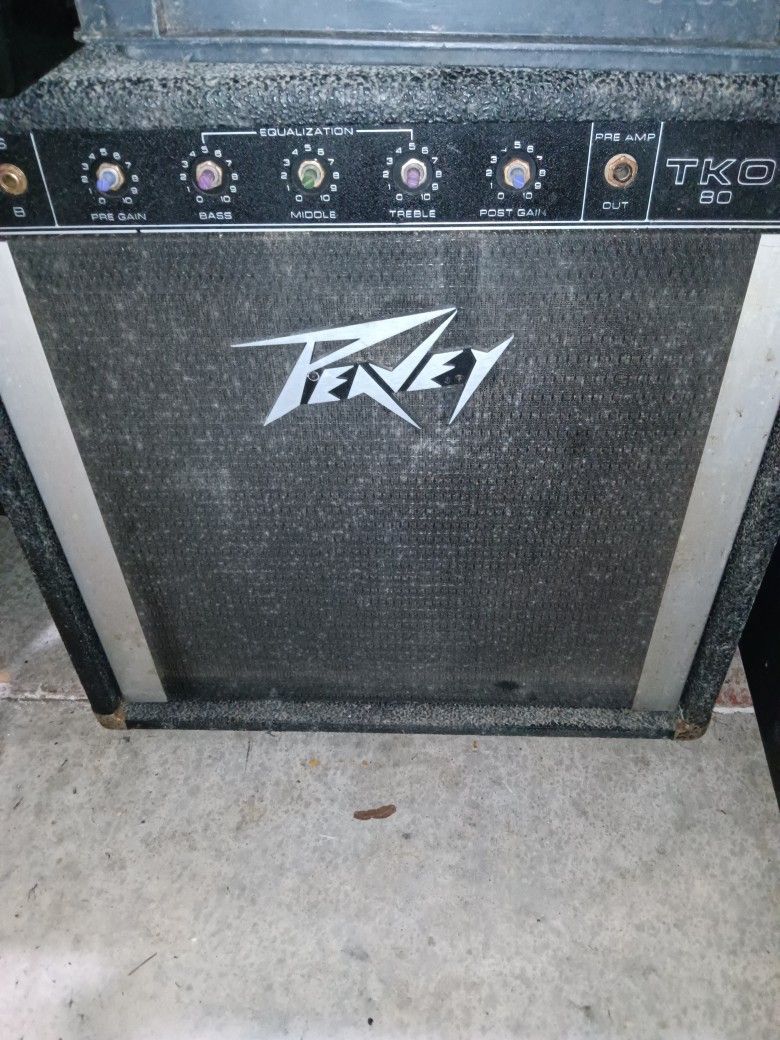 Bass Amplifier Bass Amp Peavy tko