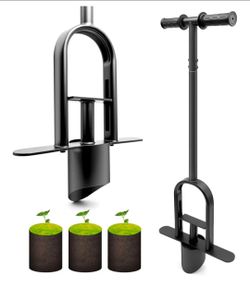 BRAND NEW UNUSED UNOPENED Heavy Duty Long Handle Bulb Planter Tool,Stand Up Garden Sod Plugger & Grass Plugger Tool for Lawn Repair, Turf Plugging, Di