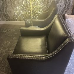 Genoa Leather Arm Chairs