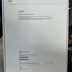 iPad Pro 13 Inch 256 GB (Black)