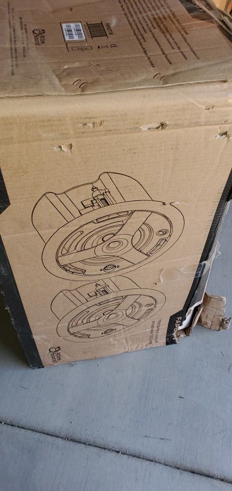 Atlas Sound Ceiling Speakers Fap63t-w and Fap62t-w