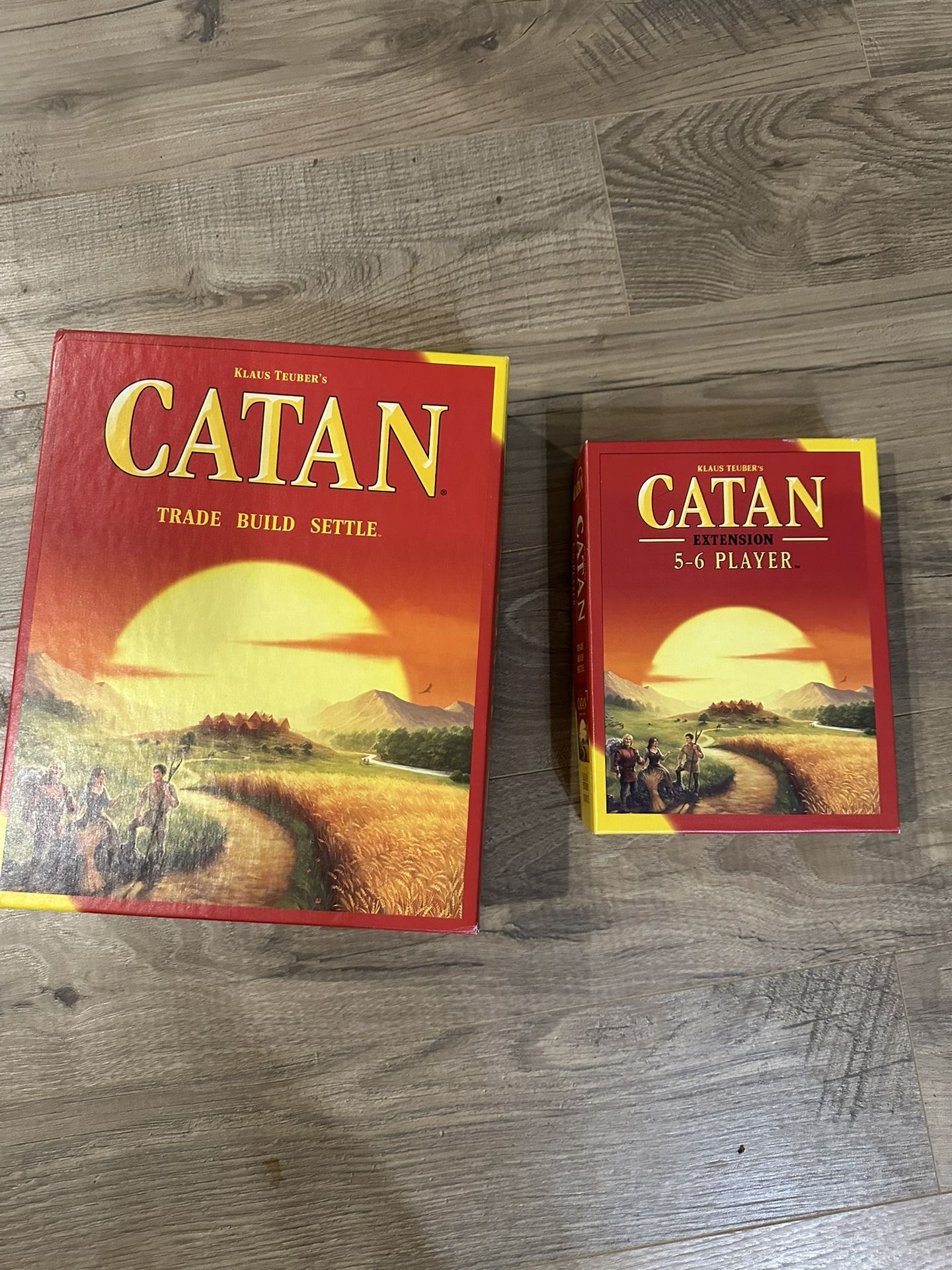 Catan Board Game With Extension