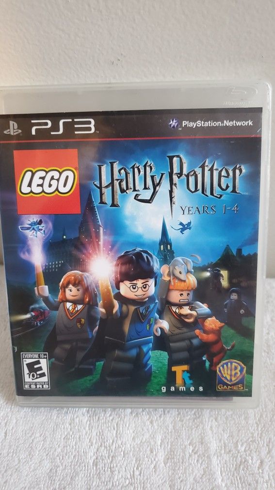 PS3 lego Harry potter game years 1-4 great shape