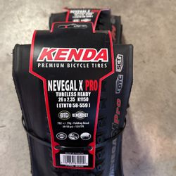 2(ea) Kenda Nevegal X Pro MTB Tires