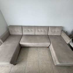 Sectional Futon Sofa with storage