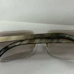 Cartier sunglasses with white horn arms 