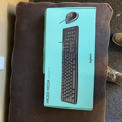 Logitech Keyboard And Two Mouse