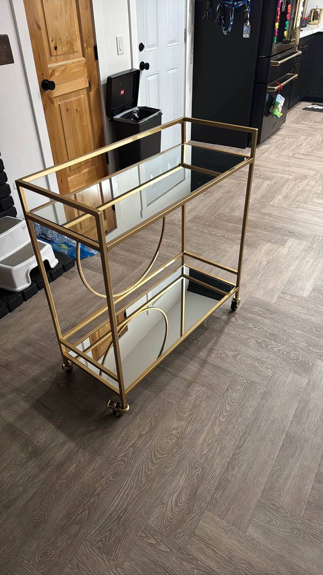 Gold Rolling Cart