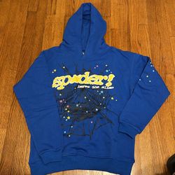  Blue Sp5der Sweater 
