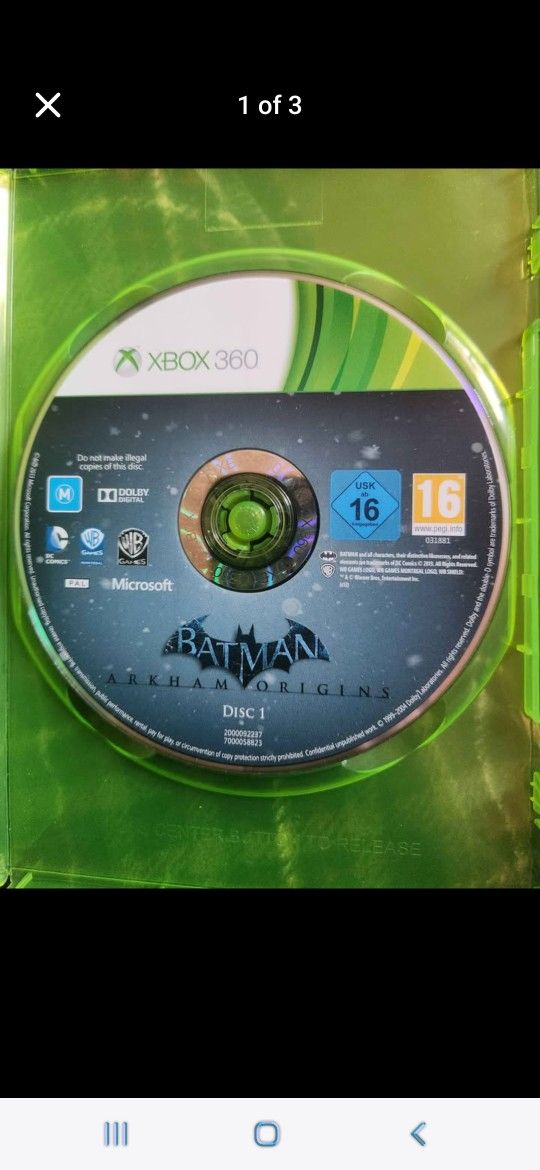 Batman Xbox Games