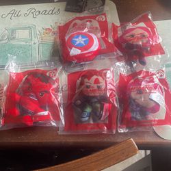 McDonald’s Captain America Toys