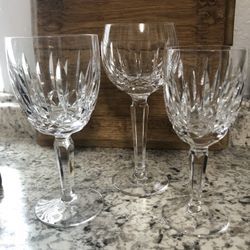 Twenty Two Waterford Crystal Goblets - Kildare Pattern - Retired