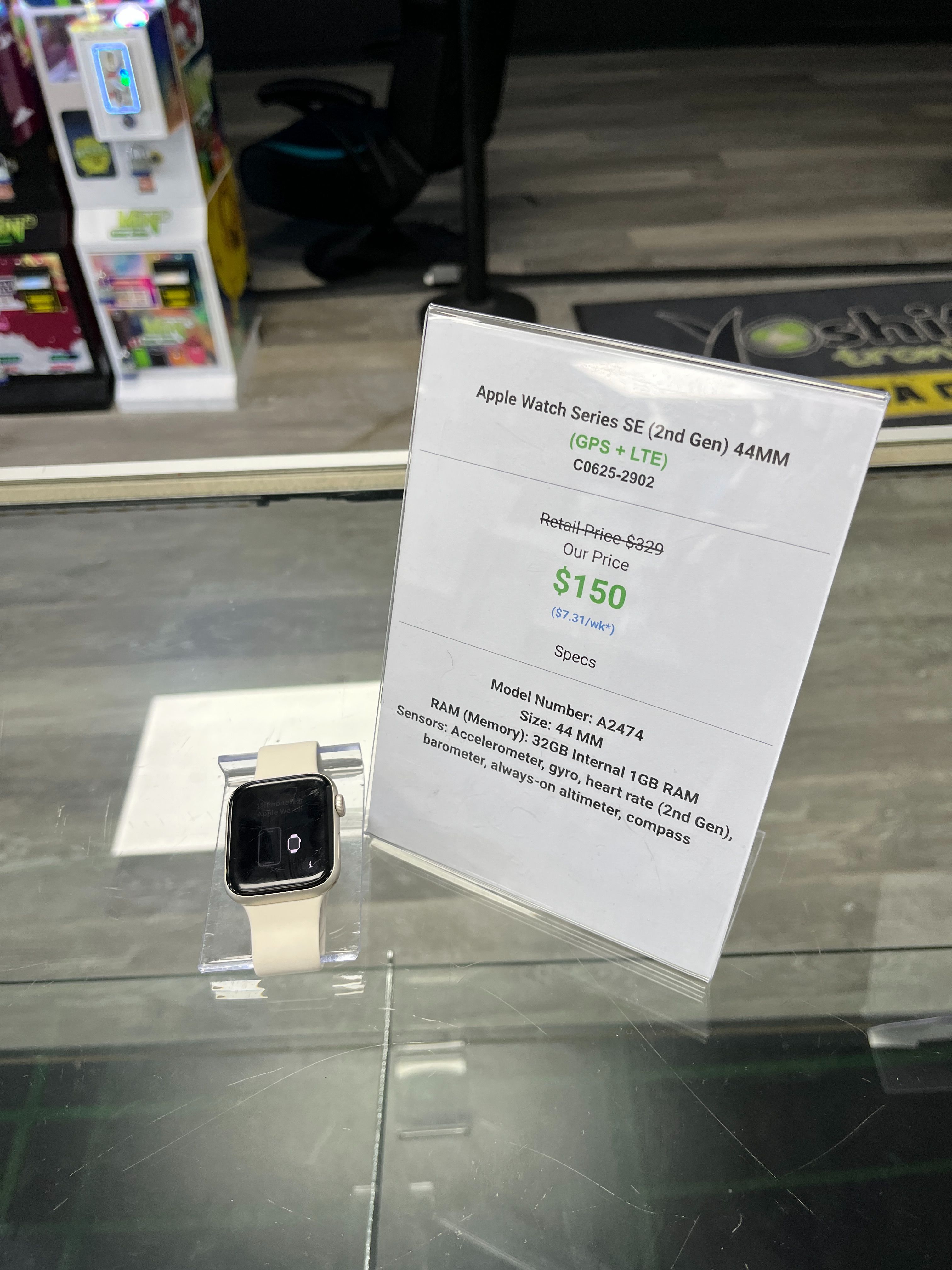 Apple Watch Series SE(2nd Gen) 44MM GPS+LTE White C0625-2902