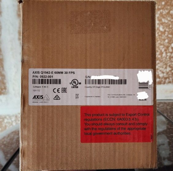 Axis Q1942 60mm