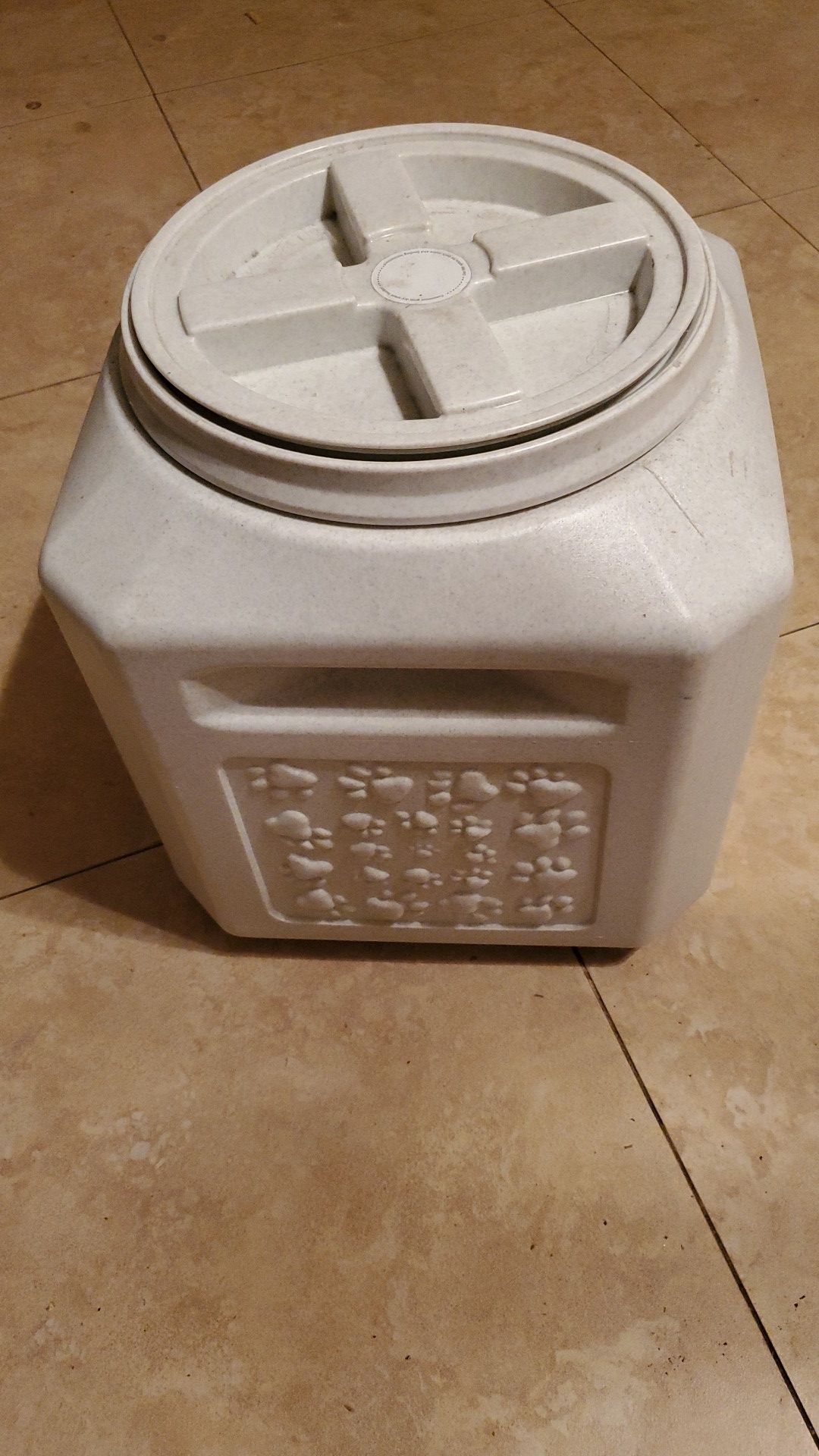 Large Dog treat storage Container